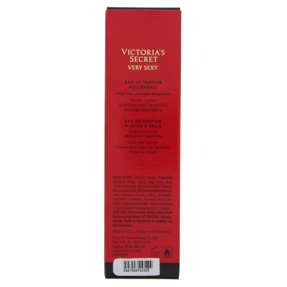 Victoria's Secret Very Sexy Eau de Parfum Roller Ball 7ml - Ingredients