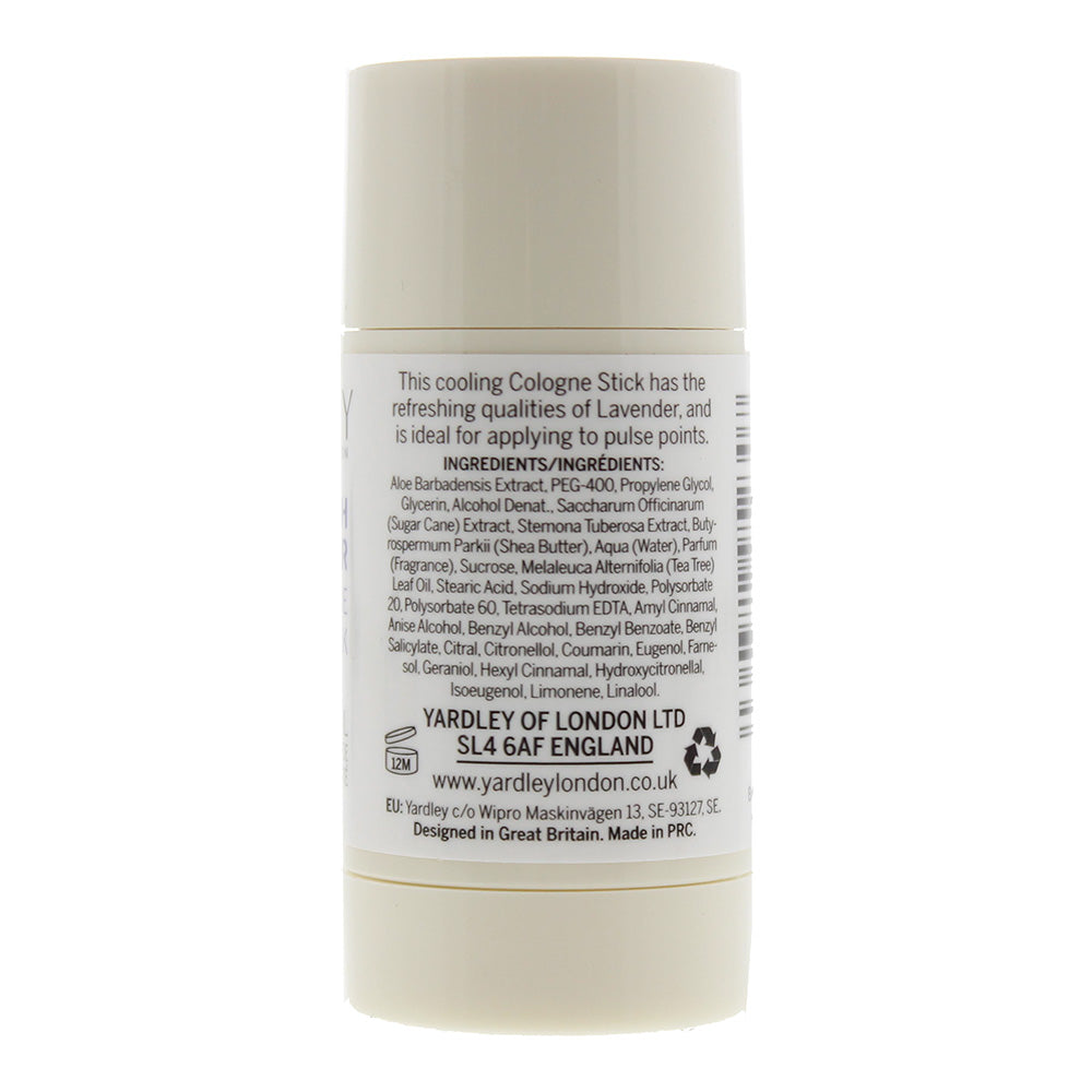 Yardley English Lavender Cologne Stick 20ml 