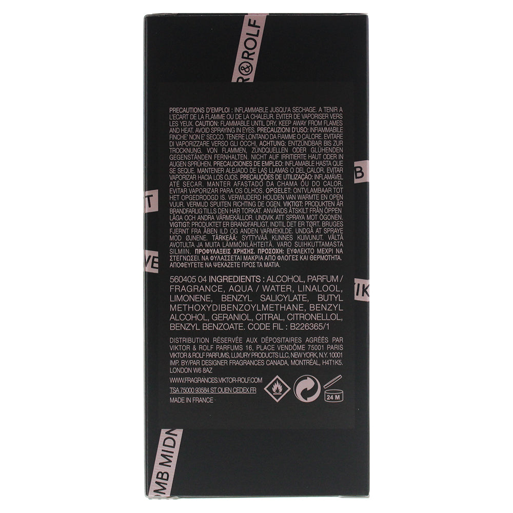 Viktor & Rolf Flowerbomb Midnight Eau de Parfum 30ml - Ingredients
