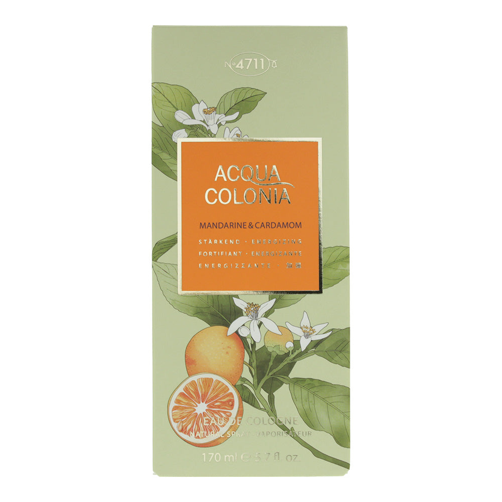 4711 Acqua Colonia Mandarine & Cardamom Eau de Cologne 170ml - Box