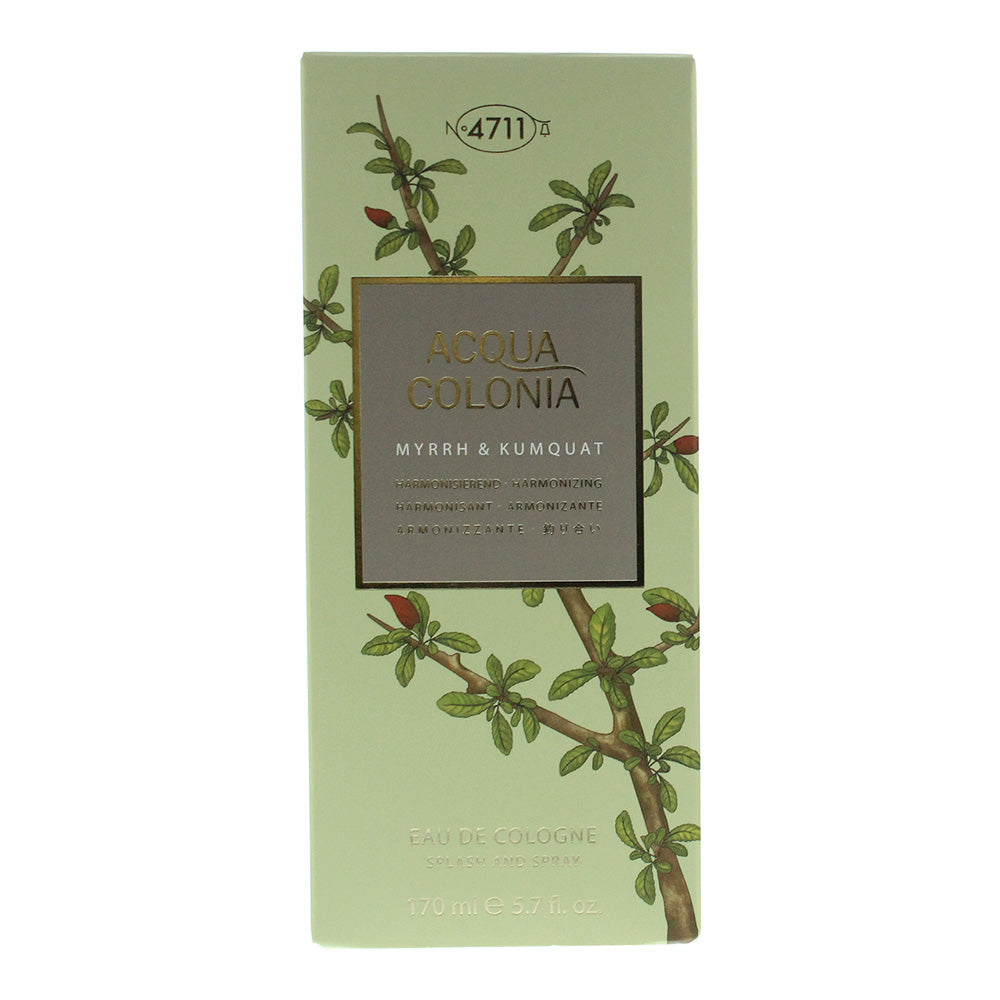 4711 Acqua Colonia Myrrh & Kumquat Eau de Cologne 170ml - Box