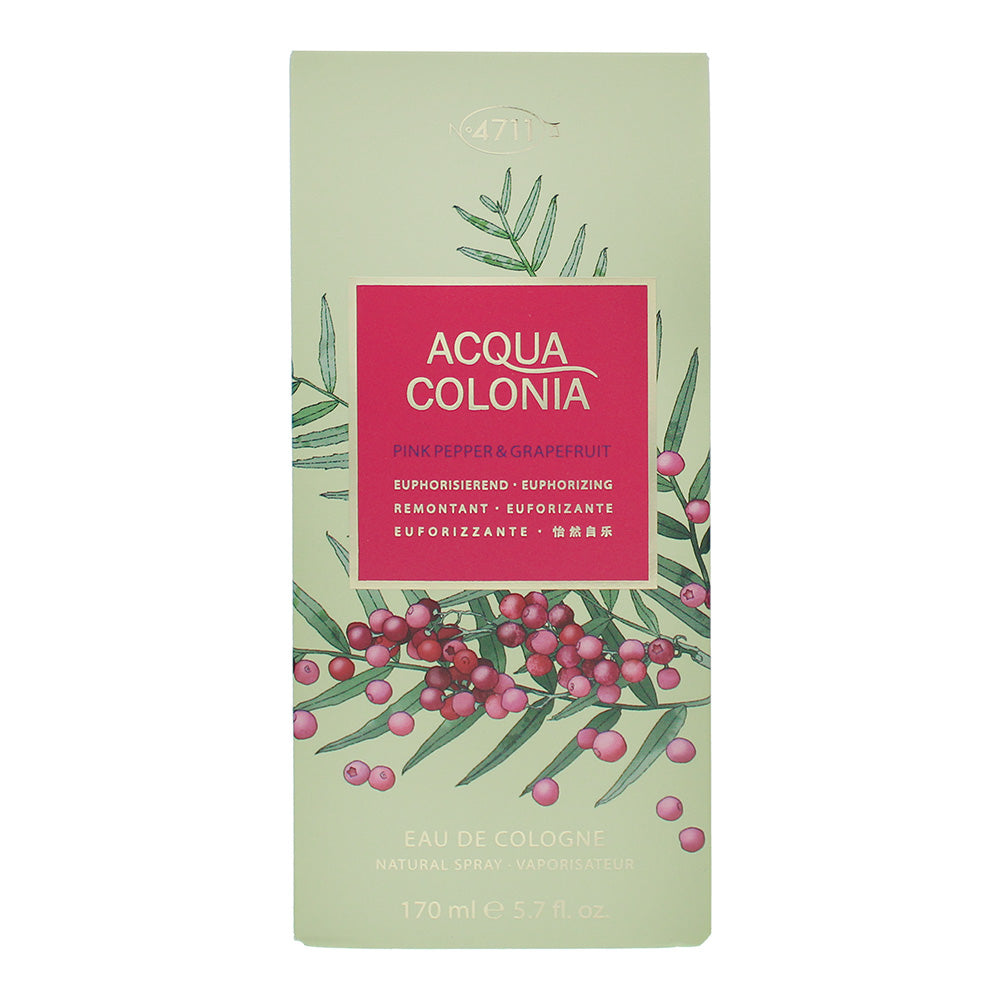 4711 Acqua Colonia Pink Pepper & Grapefruit Eau de Cologne 170ml - Box