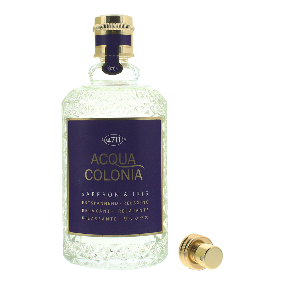 4711 Acqua Colonia Saffron & Iris Eau de Cologne 170ml - Product