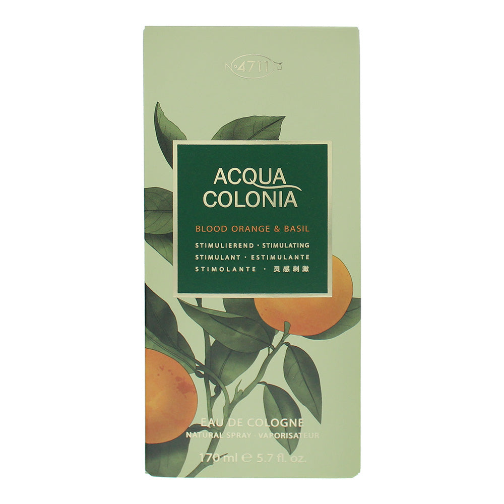 4711 Acqua Colonia Blood Orange Eau de Cologne 170ml - Box