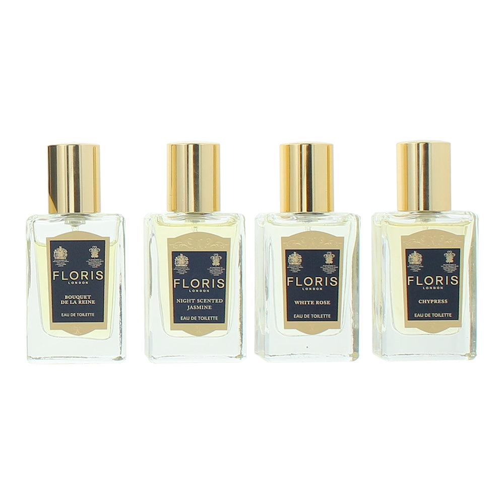 Floris Travel Collection For Her 4 Piece Gift Set: Eau de Toilette 4 x 14ml : Ni - Product