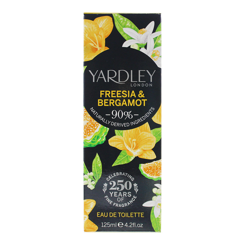 Yardley Freesia & Bergamot Eau de Toilette 125ml - Box