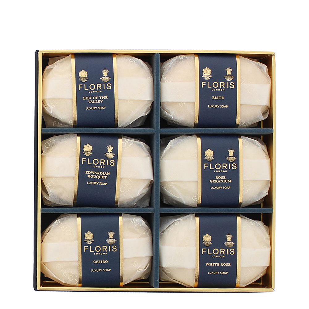 Floris Luxury Soap Collection 6x100G - Product