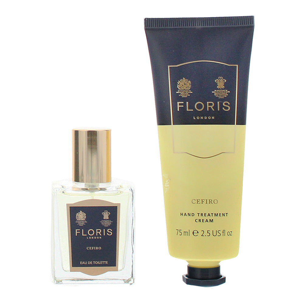 Floris Cefiro: 2 Pcs Eau de Toilette 15ml + Hand Cream 75ml - Product