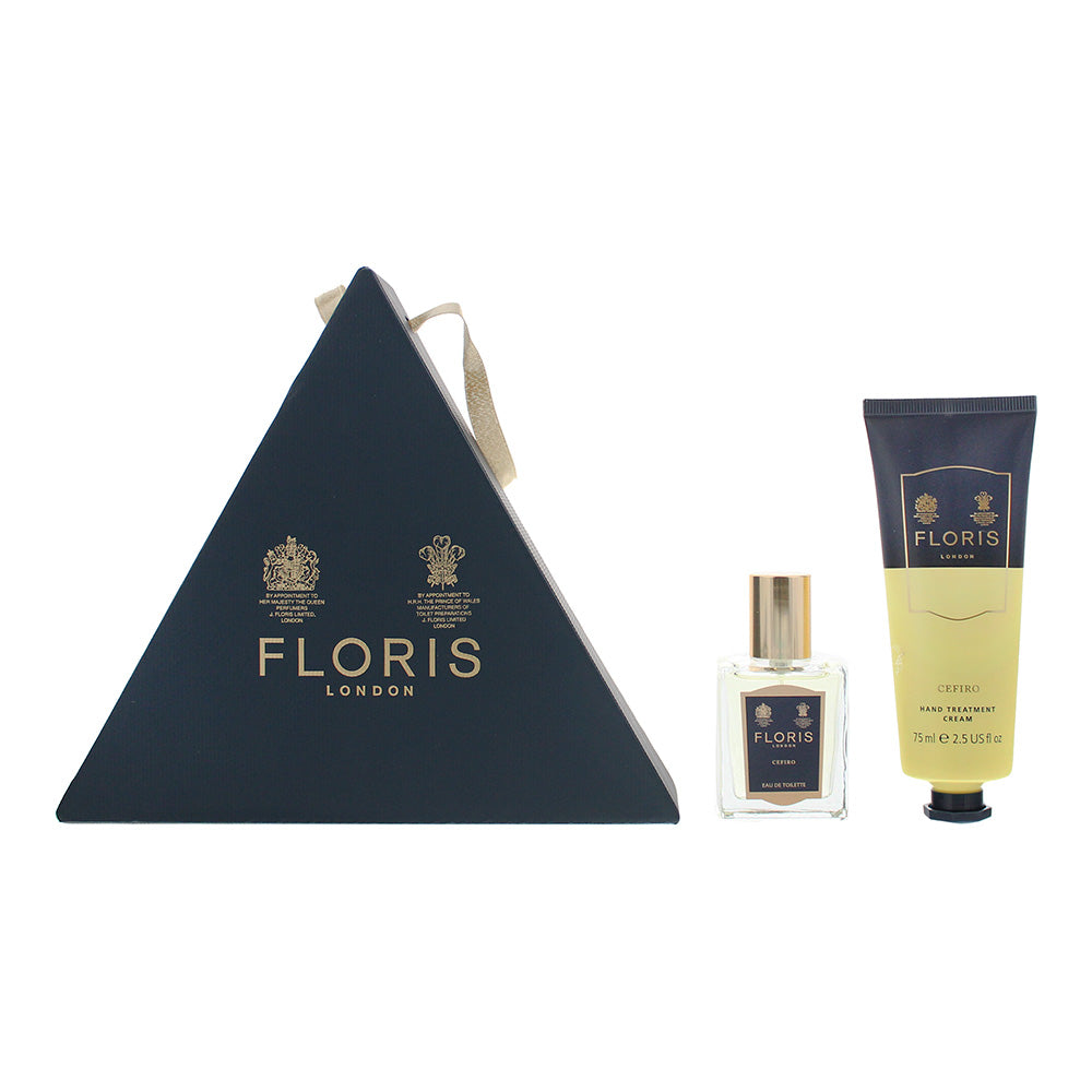 Floris Cefiro: 2 Pcs Eau de Toilette 15ml + Hand Cream 75ml