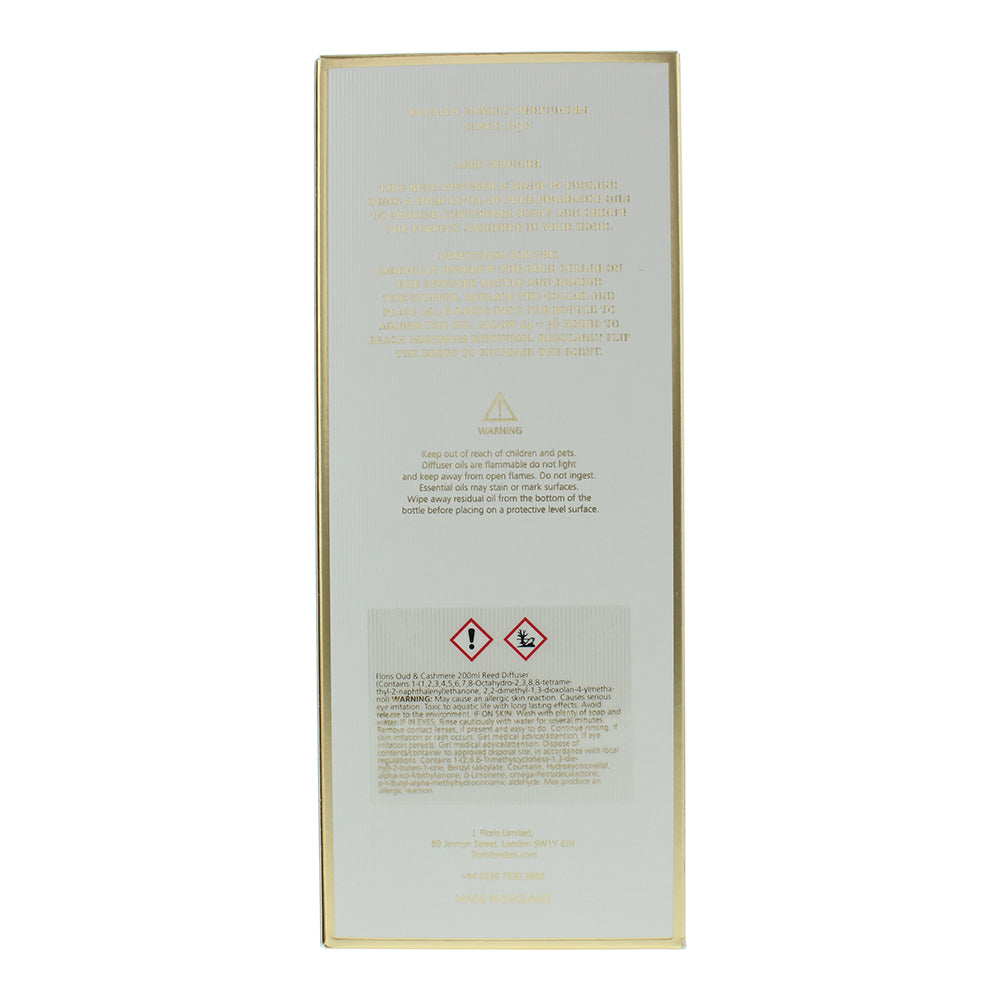 Floris Oud and Cashmere Diffuser 200ML