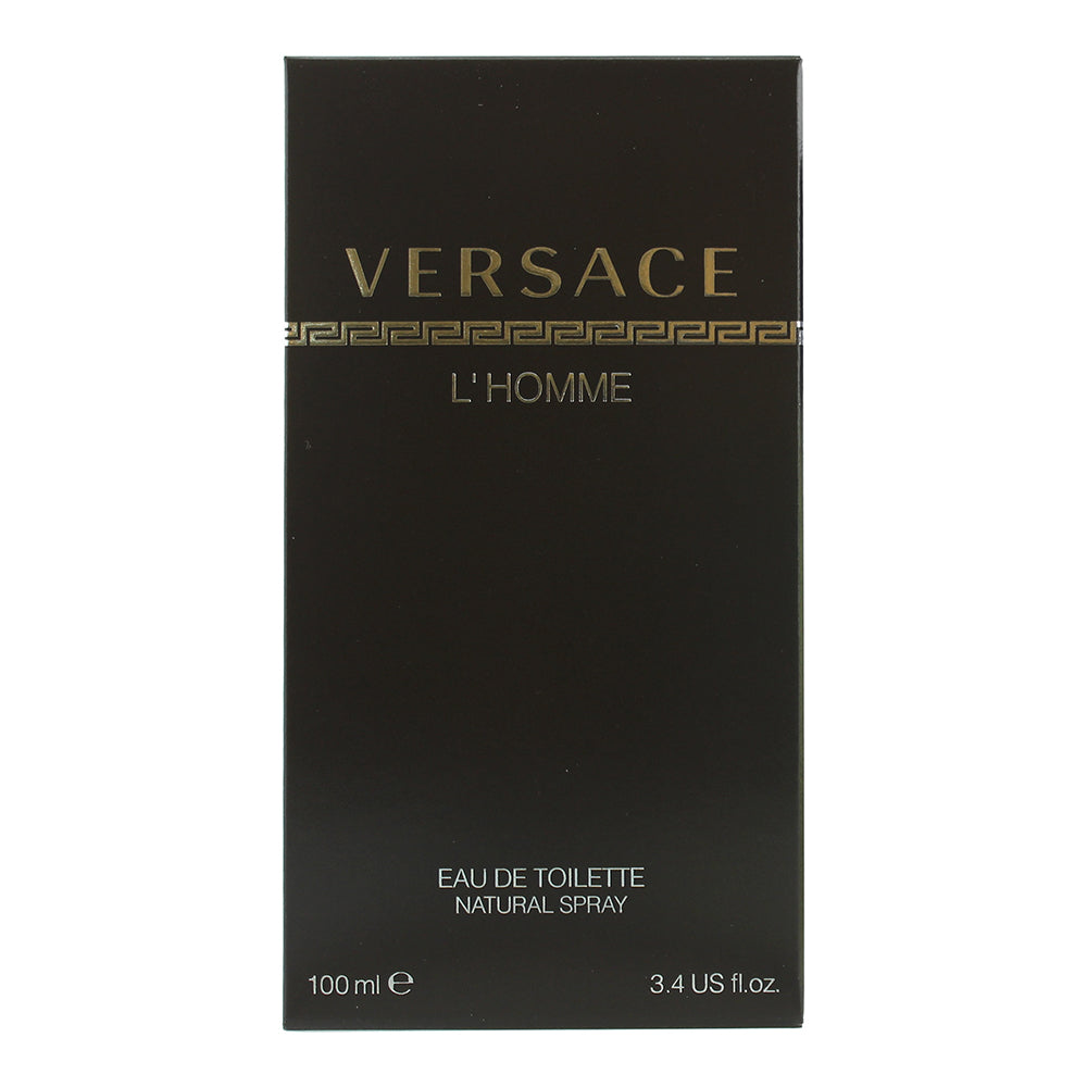 Versace LHomme Eau de Toilette 100ml - Box