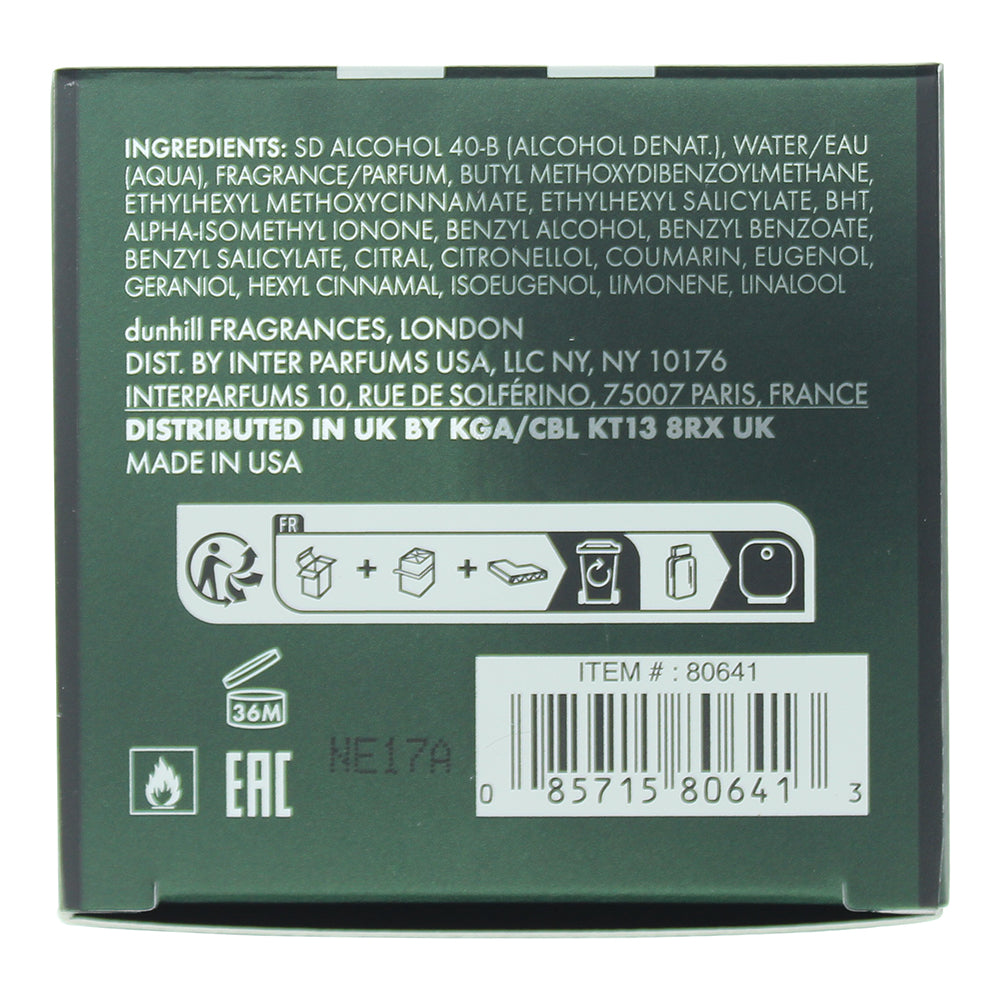 Dunhill Icon Racing Eau De Parfum 50ml