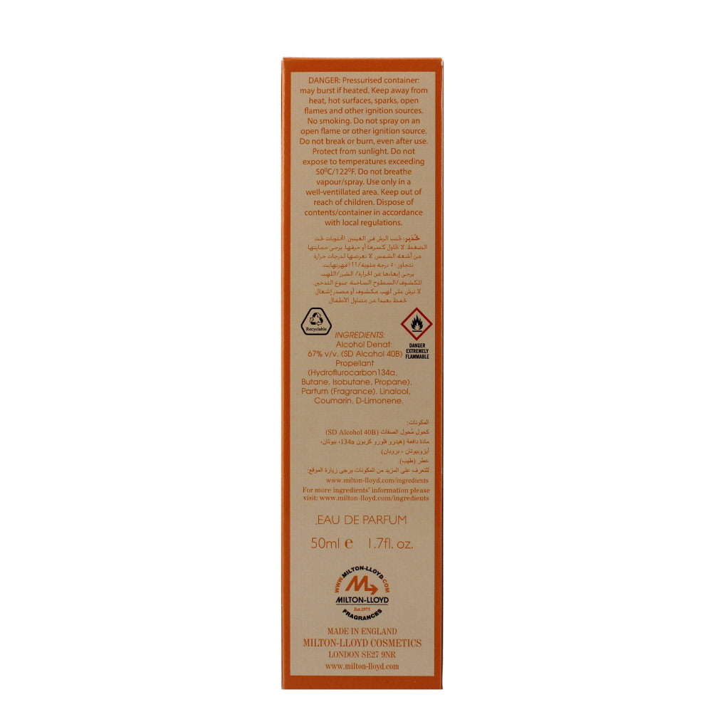 Milton Lloyd Perfumer's Mojo Choice Eau de Parfum 50ml - Ingredients