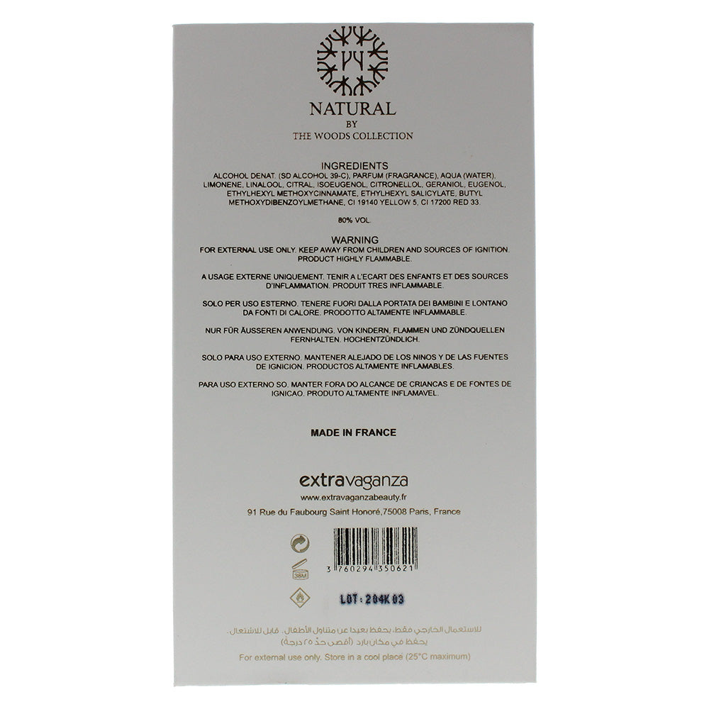 Natural by The Woods Collection Bloom 2 Piece Set Eau de Parfum 100ml Eau de Par - Ingredients