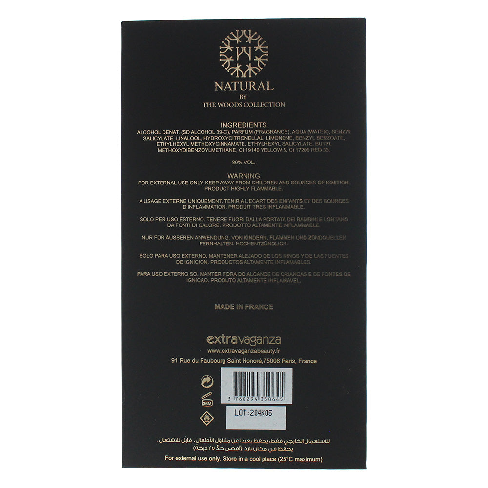 Natural by The Woods Collection Secrets 2 Piece Set Eau De Parfum 100ml Eau De Parfum 5ml