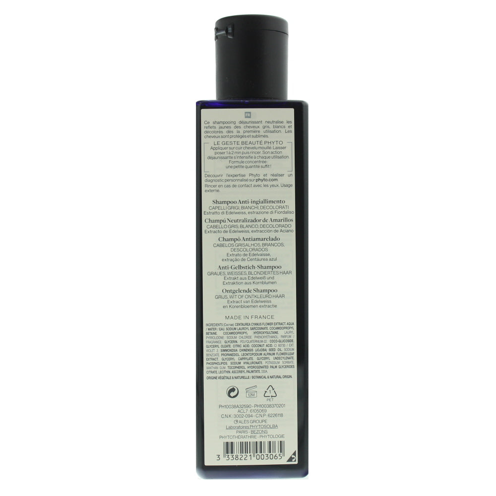 Phyto Argent No Yellow Shampoo 250ML