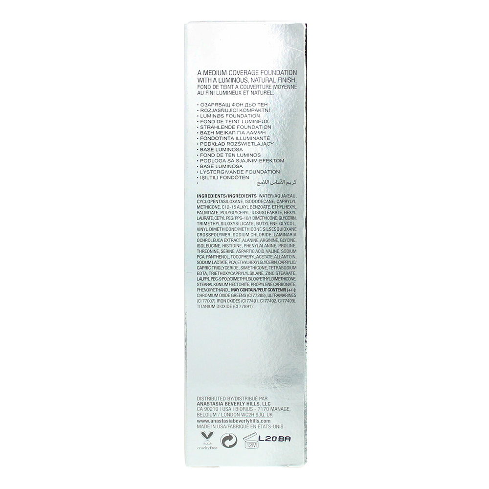 Anastasia Beverly Hills Luminous 200W Foundation 30ml - Ingredients