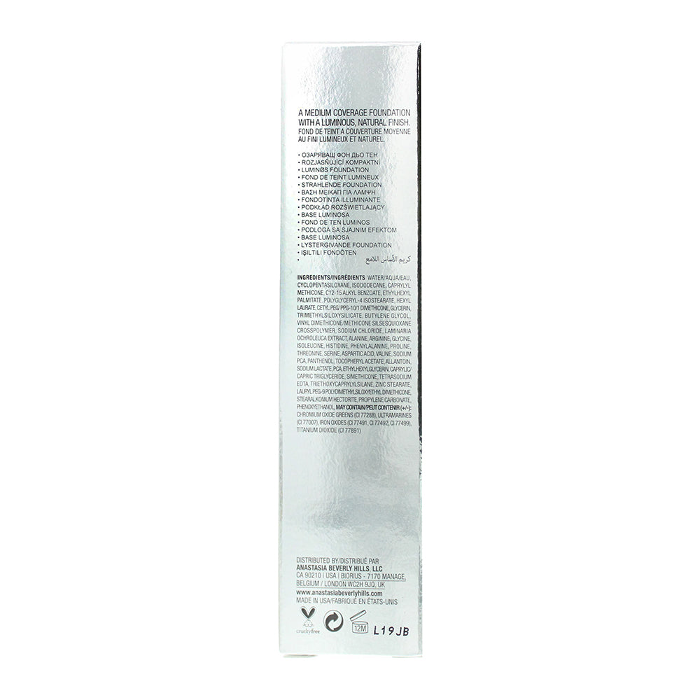 Anastasia Beverly Hills Luminous 260N Foundation 30ml - Ingredients