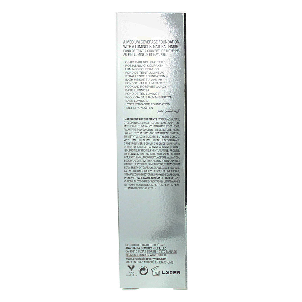 Anastasia Beverly Hills Luminous 315N Foundation 30ml - Ingredients
