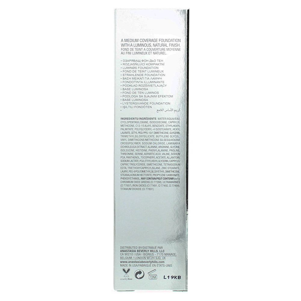 Anastasia Beverly Hills Luminous 370W Foundation 30ml - Ingredients
