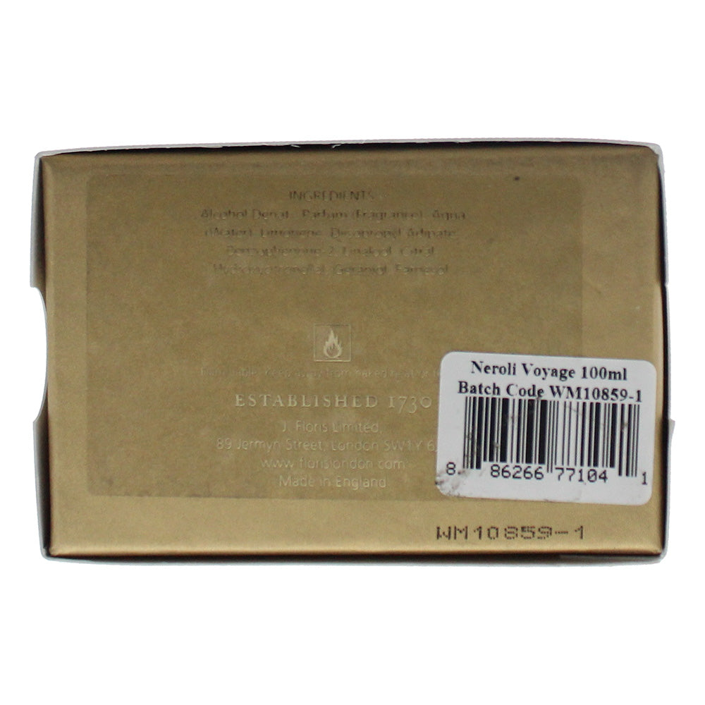 Floris Neroli Voyage Eau de Parfum 100ml - Ingredients