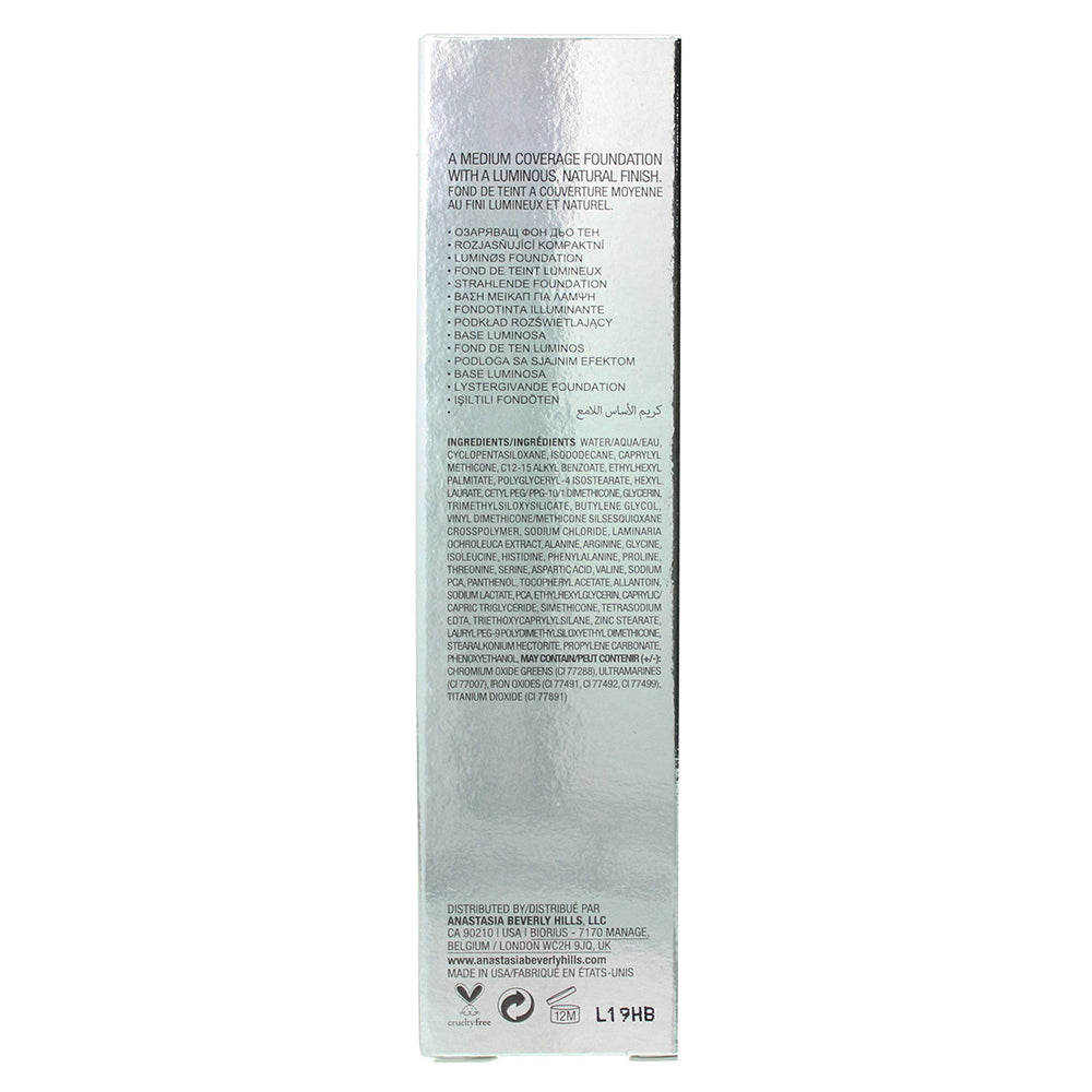 Anastasia Beverly Hills Luminous 580W Foundation 30ml - Ingredients