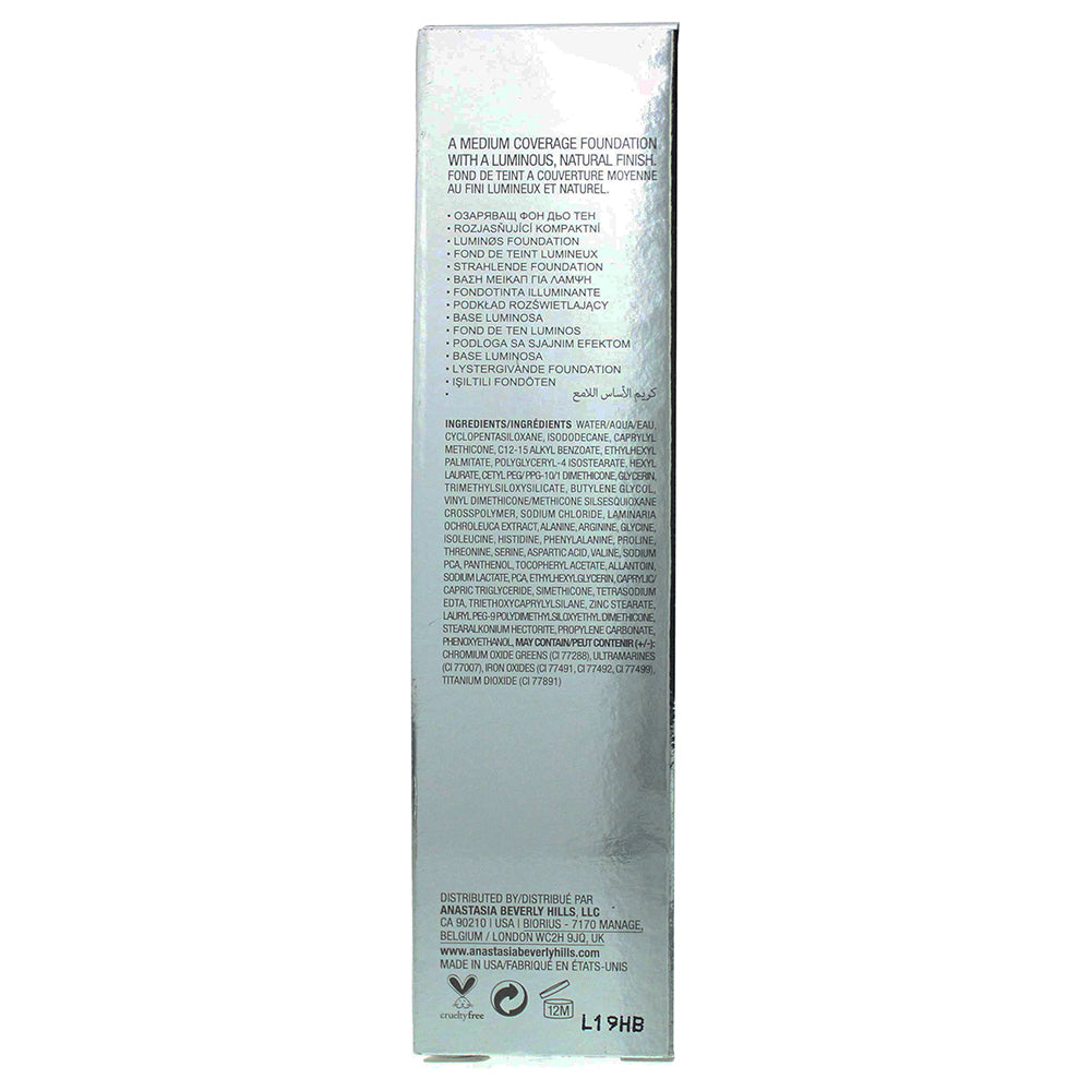 Anastasia Beverly Hills Luminous 590C Foundation 30ml - Ingredients