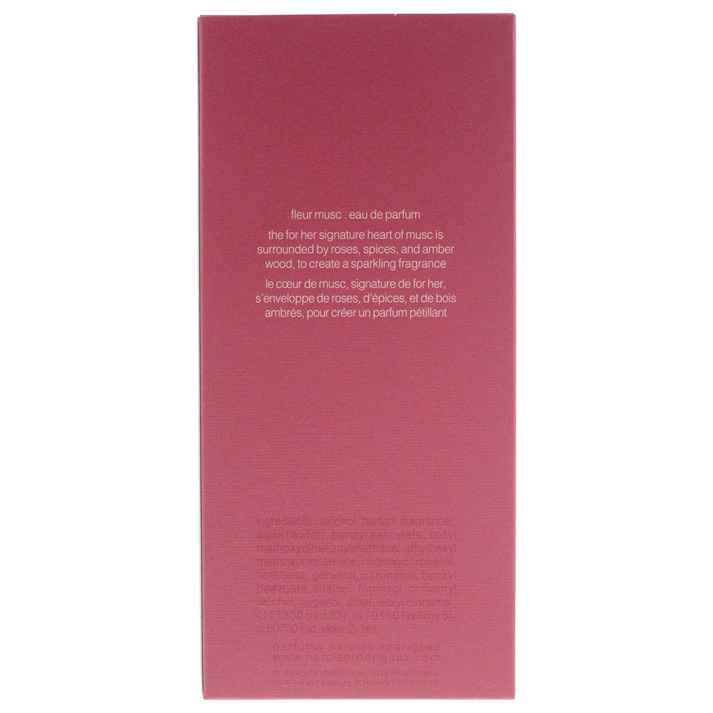 Narciso Rodriguez Fleur Musc Eau de Parfum 150ml - Ingredients