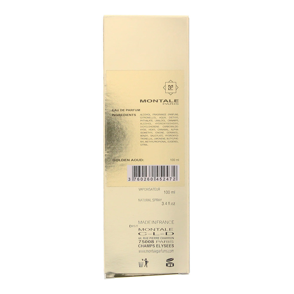 Montale Golden Aoud Eau De Parfum 100ml