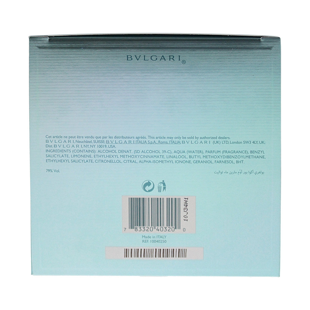 Bulgari Aqua Marine Eau de Toilette 100ml