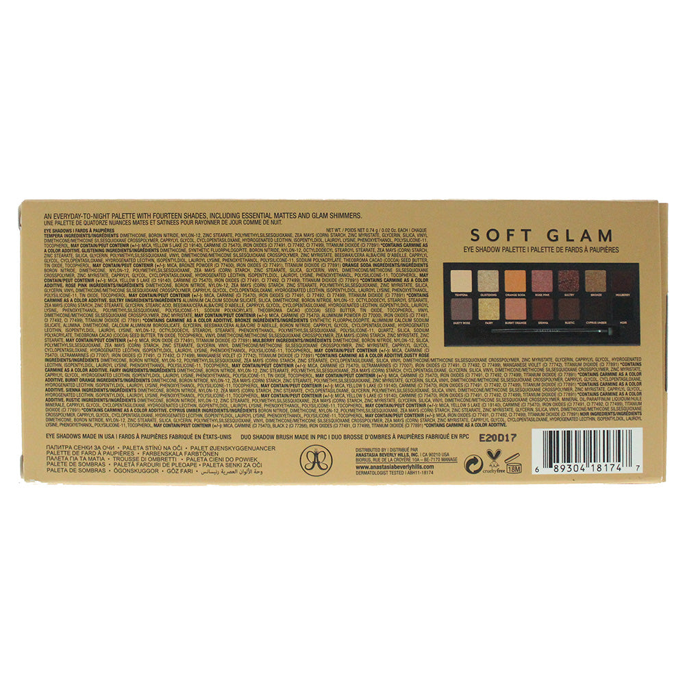 Anastasia Beverly Hills Soft Glam Eye Shadow Palette 14 x 0.74g
