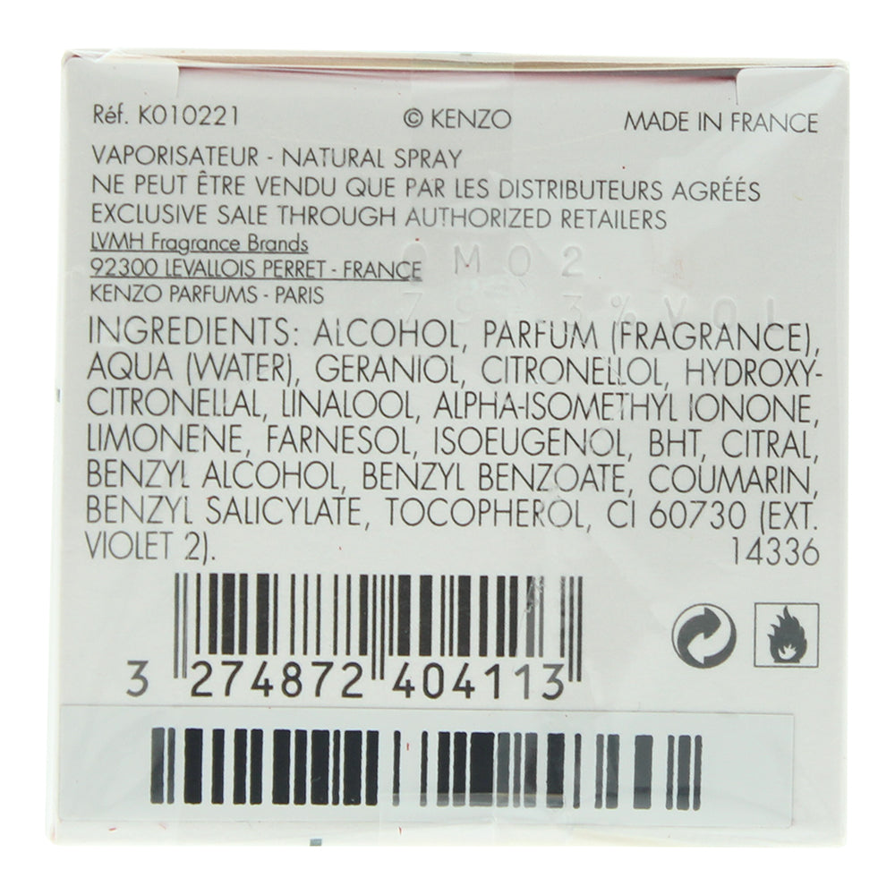 Kenzo Flower   Eau De Parfum 30ml