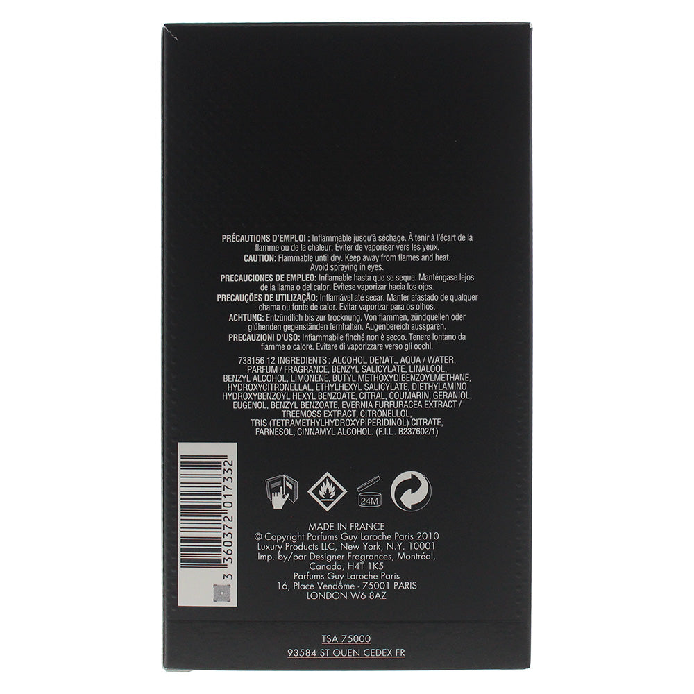 Guy Laroche Drakkar Noir Eau De Toilette 200ml