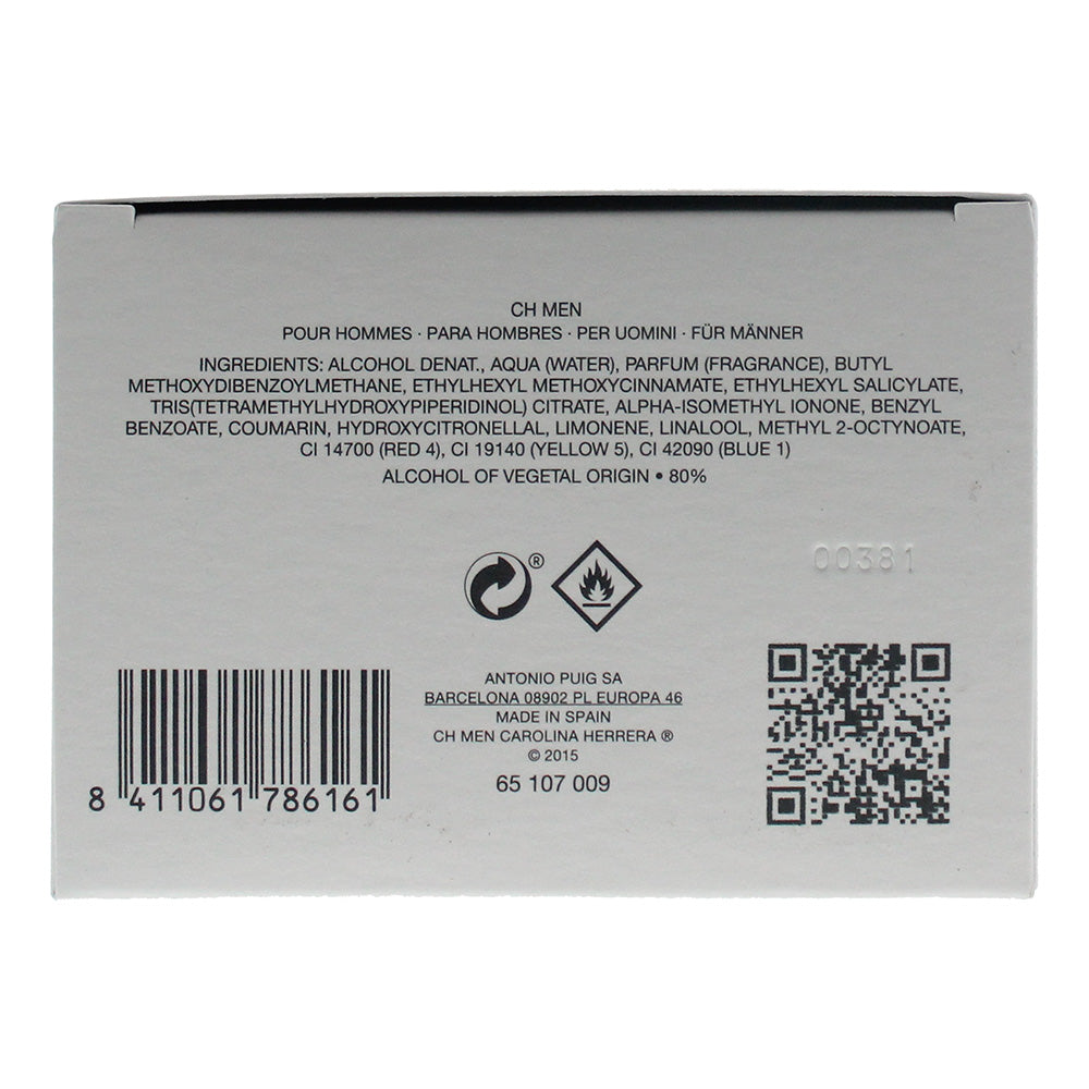 Carolina Herrera Ch Men Eau De Toilette 200ml