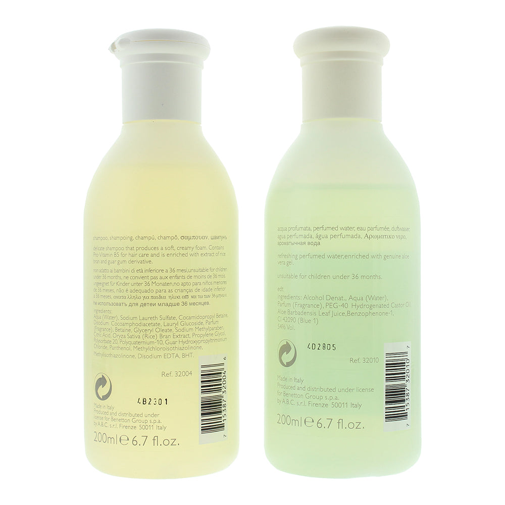 Benetton United Colors Of Benetton On Benny's Farm 2 Piece Set Eau De Toilette 200ml Shampoo 200ml