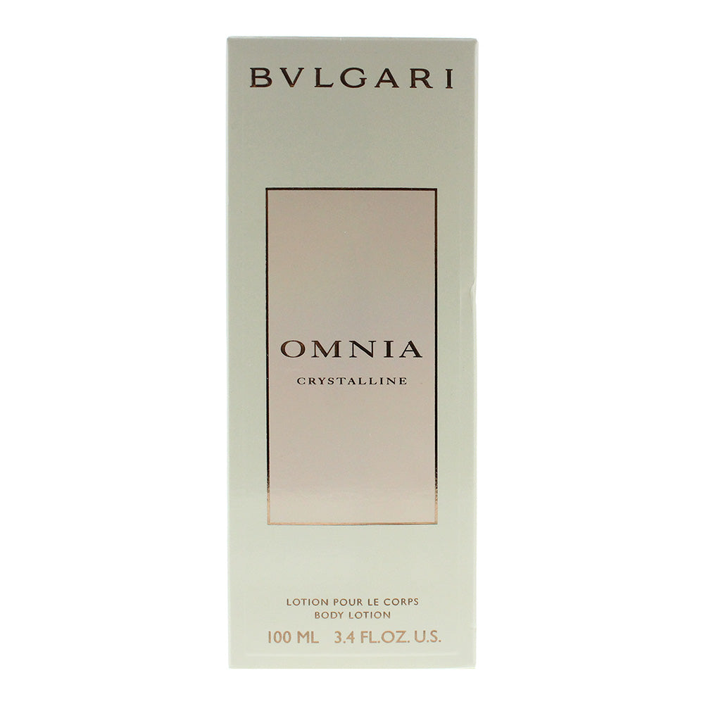 Bulgari Omnia Crystalline Body Lotion 100ml - Box