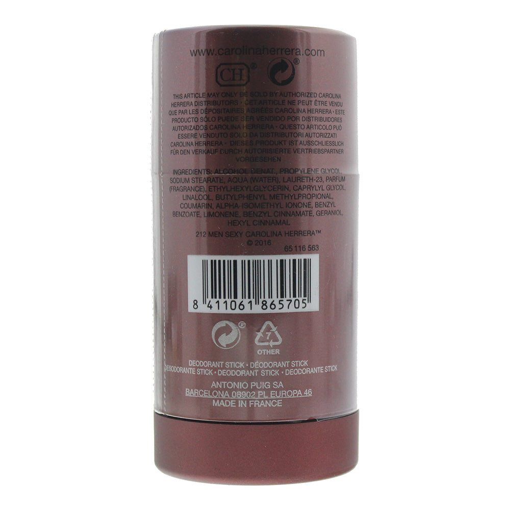 Carolina Herrera 212 Sexy Man Deodorant Stick 75g