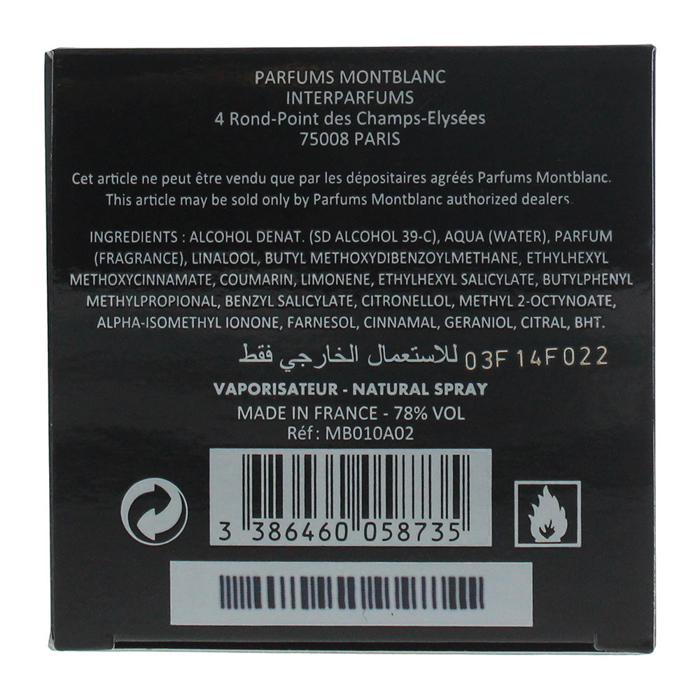 Montblanc Emblem Eau De Toilette 60ml