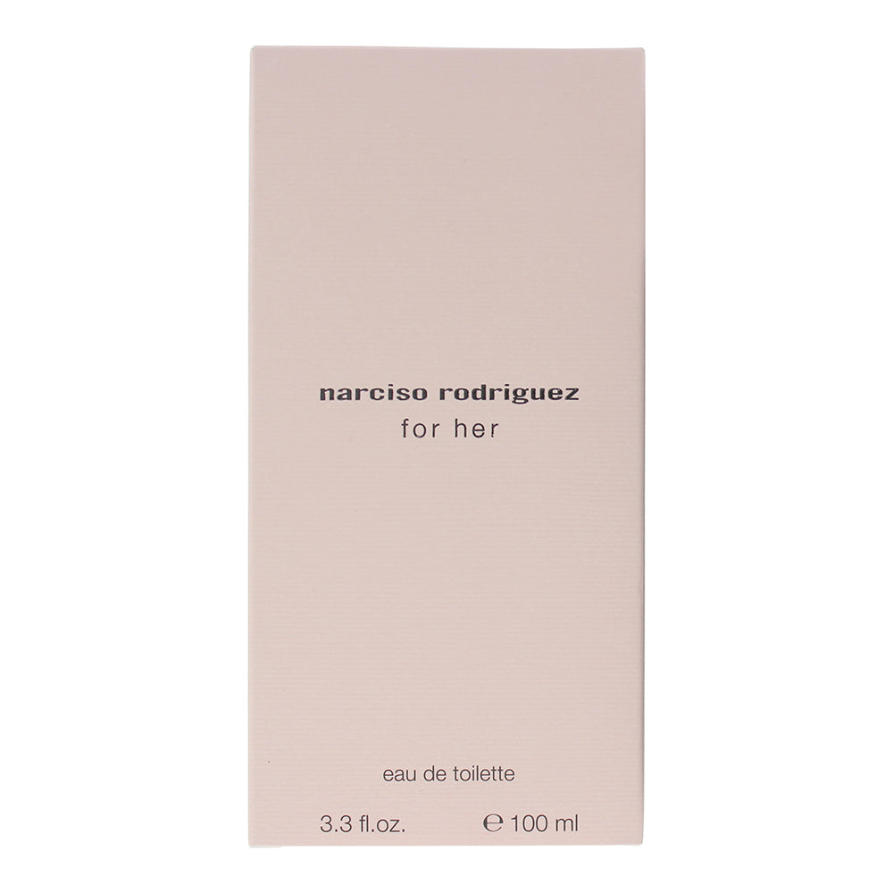 Narciso Rodriguez For Her Eau de Toilette 100ml - Box