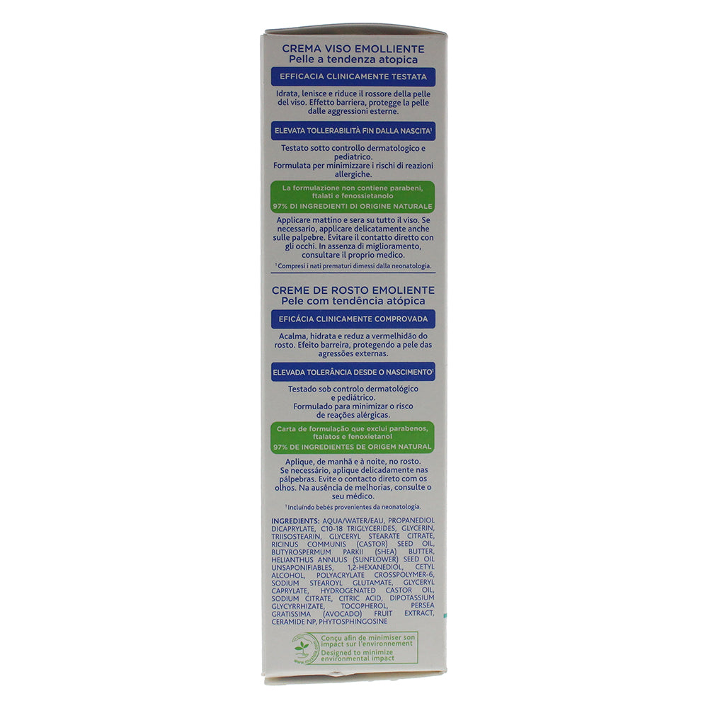 Mustela Stelatopia Emollient Face Cream 40ml