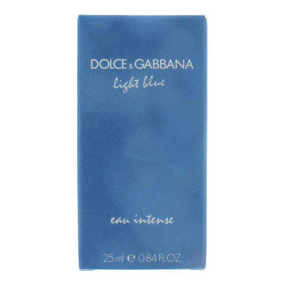 Dolce & Gabbana Light Blue Eau intense Eau de Parfum 25ml - Box