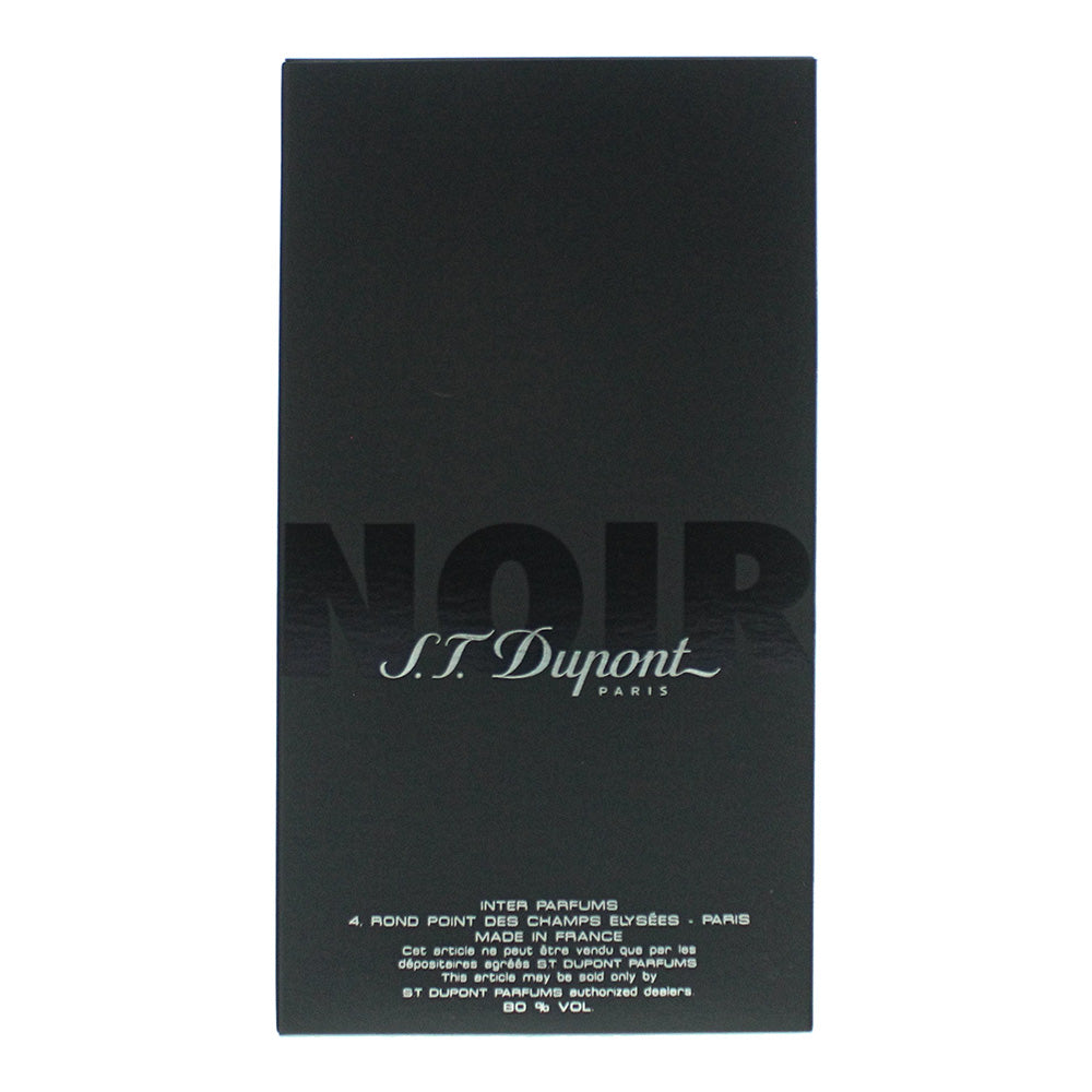 S.T. Dupont Noir Eau De Toilette 100ml