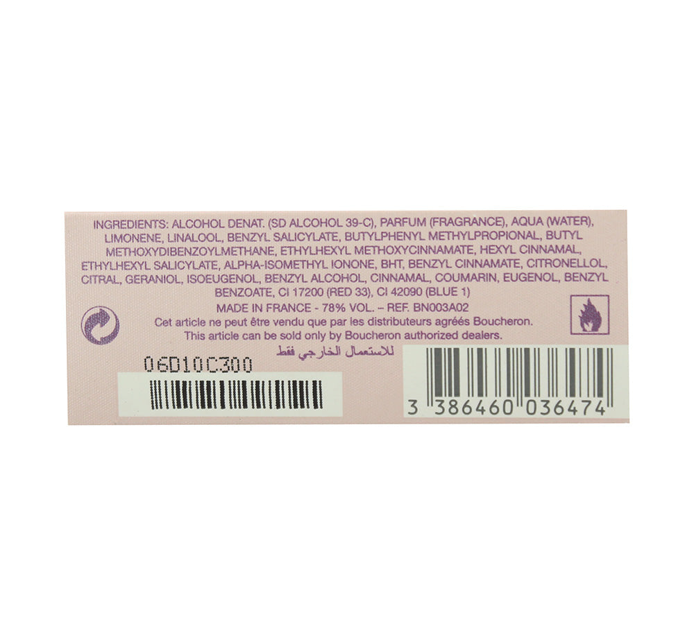 Boucheron Jaipur Bracelet Eau De Parfum 50ml