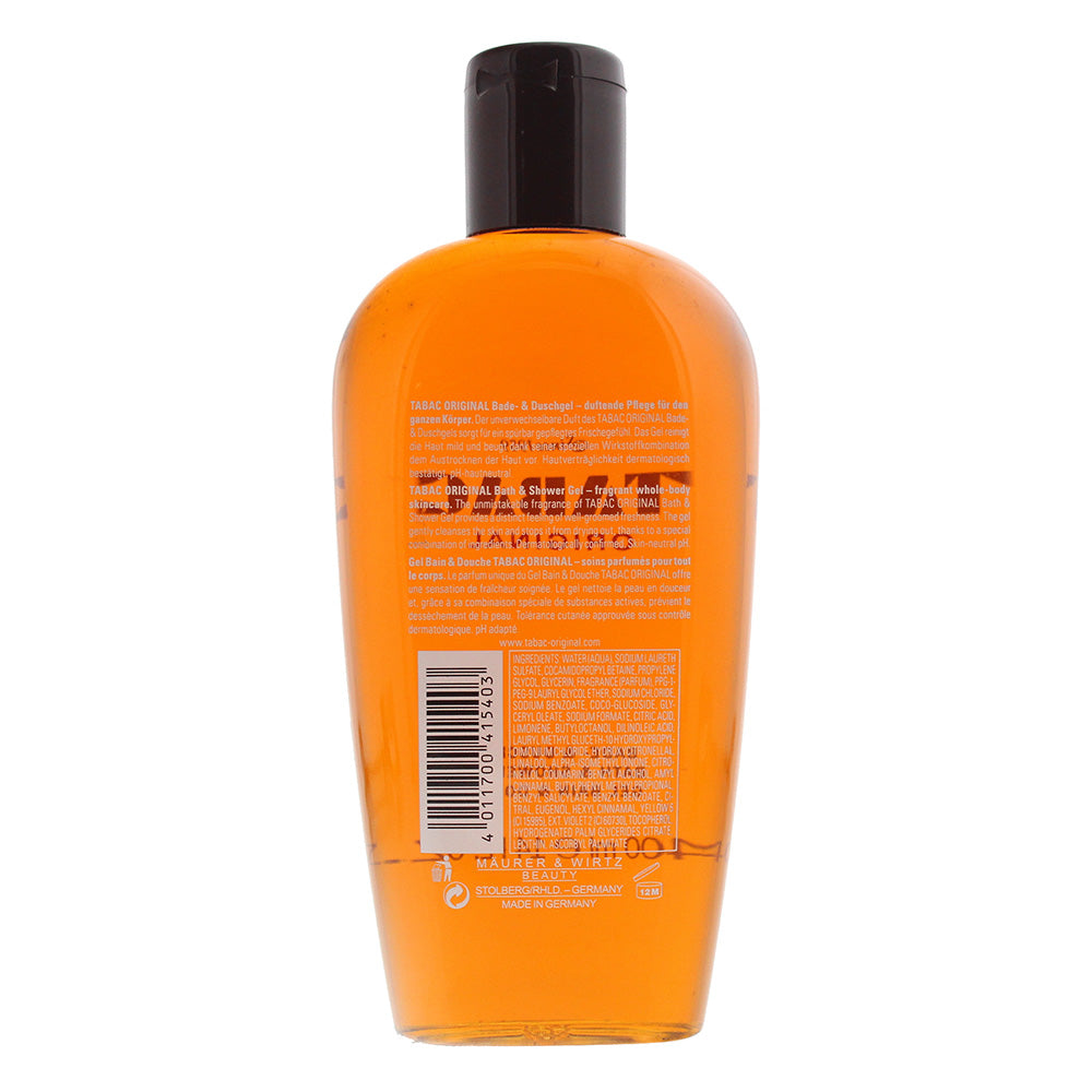 Tabac Original Bath & Shower Gel 400ml - Ingredients