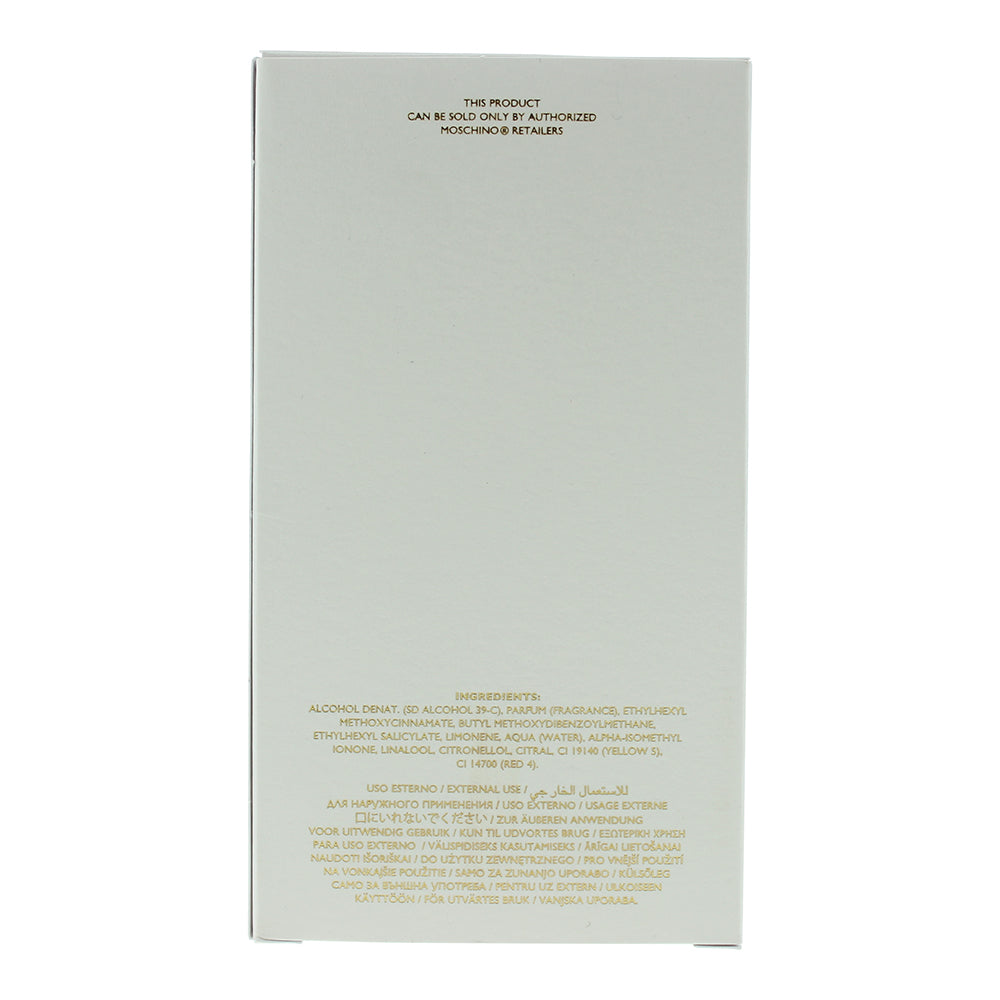 Moschino Toy 2 Eau de Parfum 30ml - Ingredients