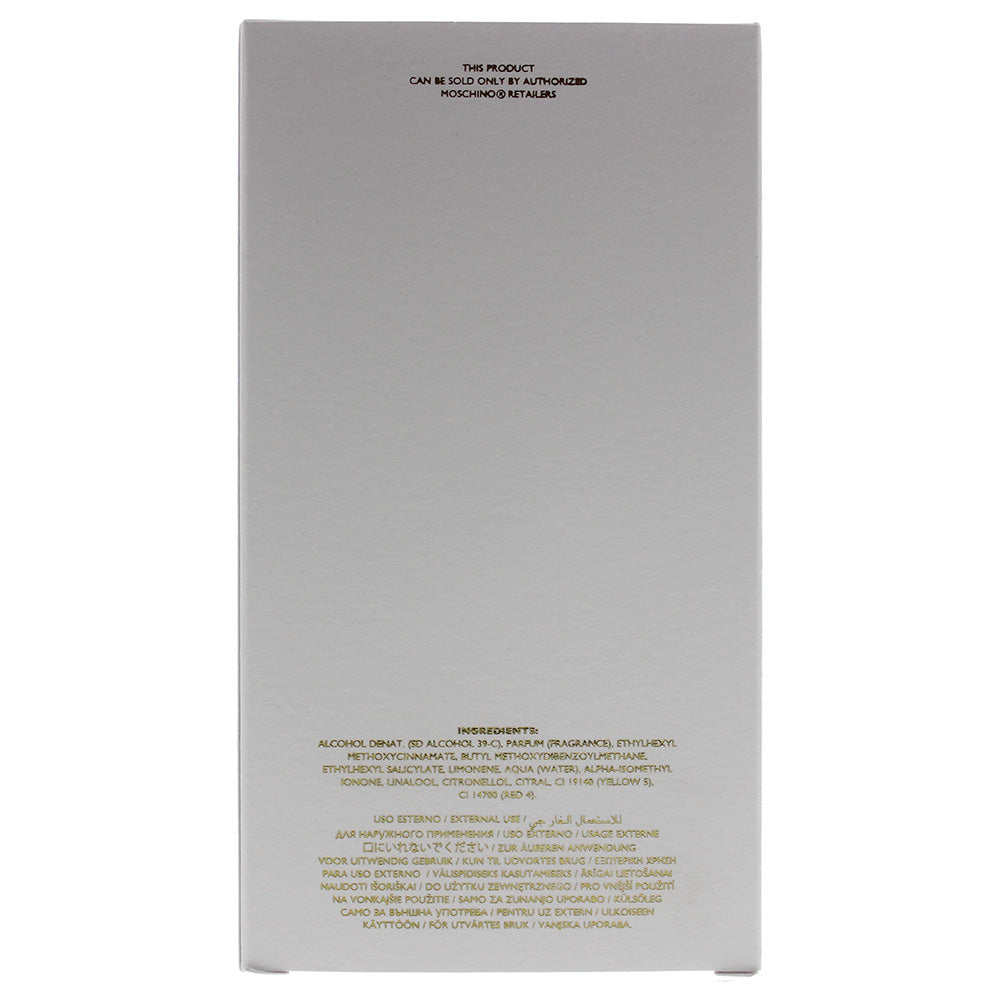 Moschino Toy 2 Eau de Parfum 50ml - Ingredients