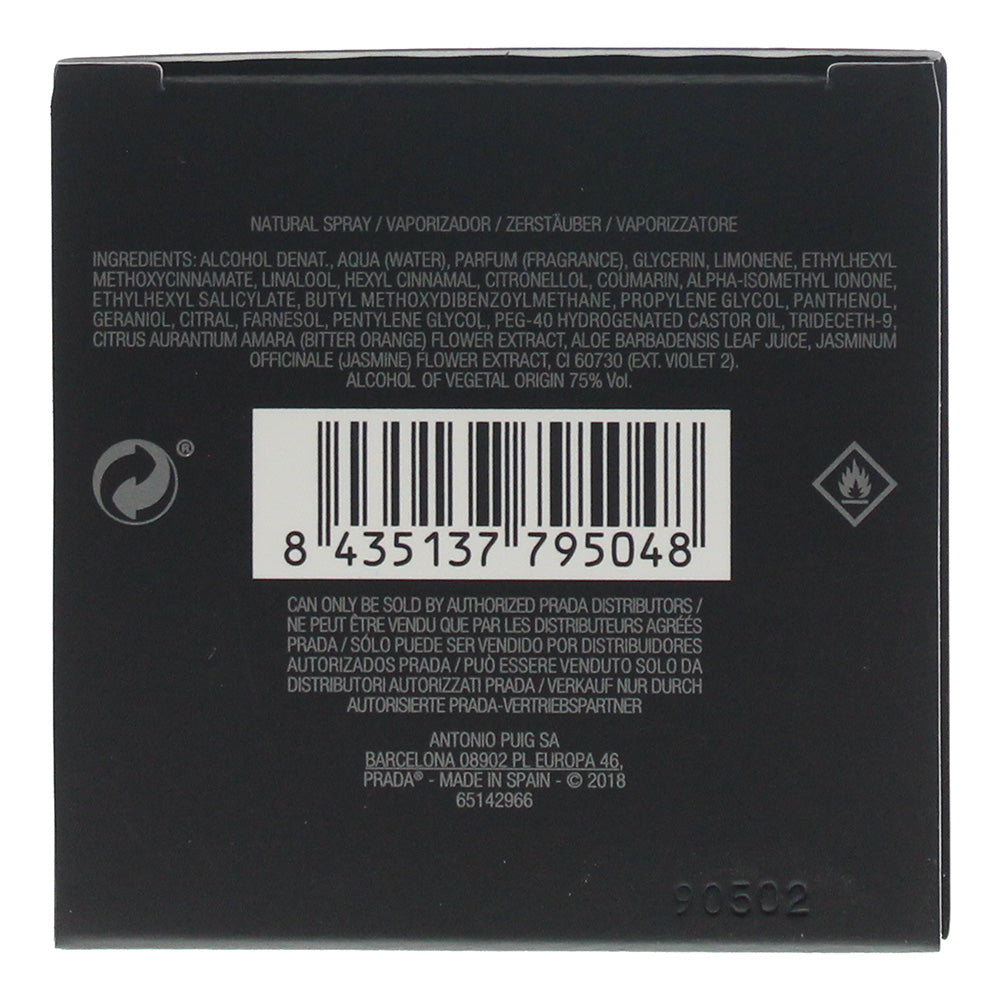 Prada L'Homme Prada Water Splash Eau De Toilette 150ml