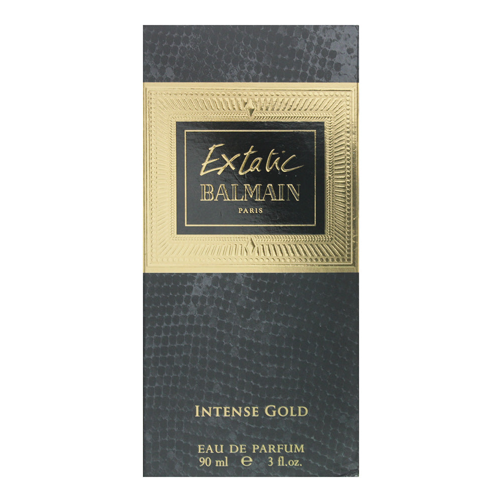 Balmain Extatic Intense Gold Eau de Parfum 90ml - Box