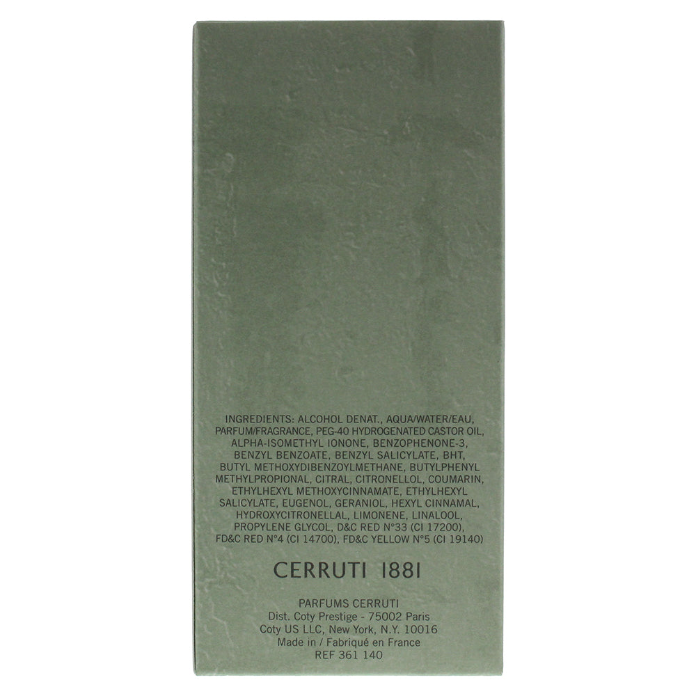 Cerruti 1881 Splash Aftershave 50ml