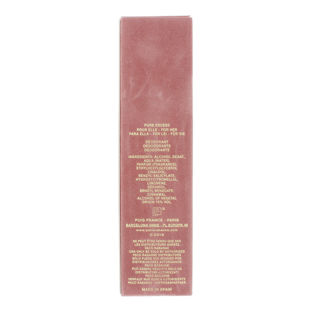 Paco Rabanne Pure Xs Deodorant Spray 150ml